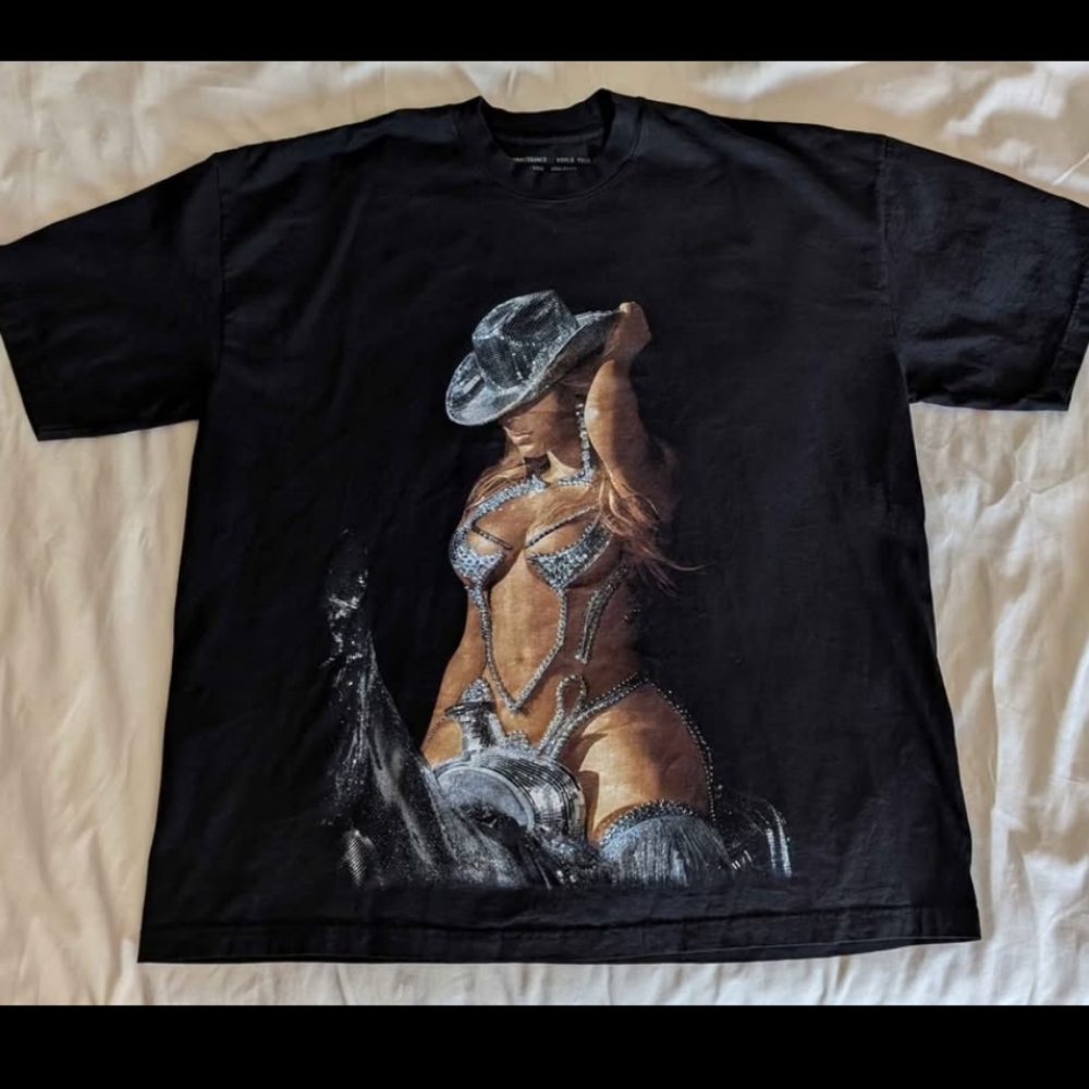 BRAND NEW Beyonce Renaissance Tour T-SHIRT 2023 XXL - Black